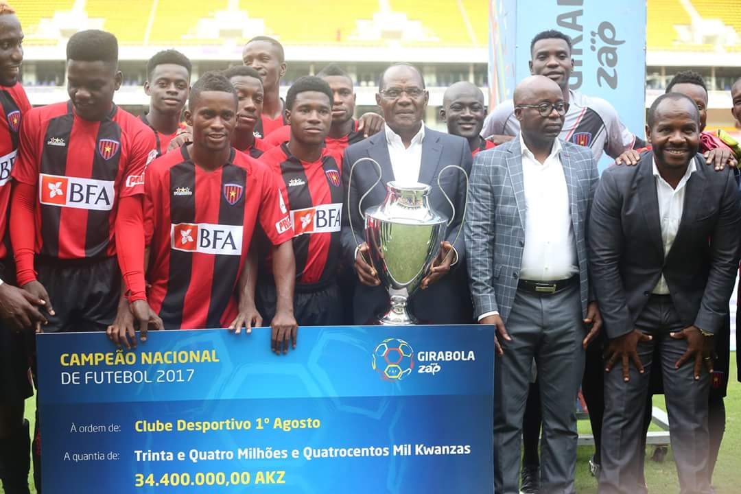 1.º de Agosto é campeão angolano de futebol - Girabola - SAPO Desporto