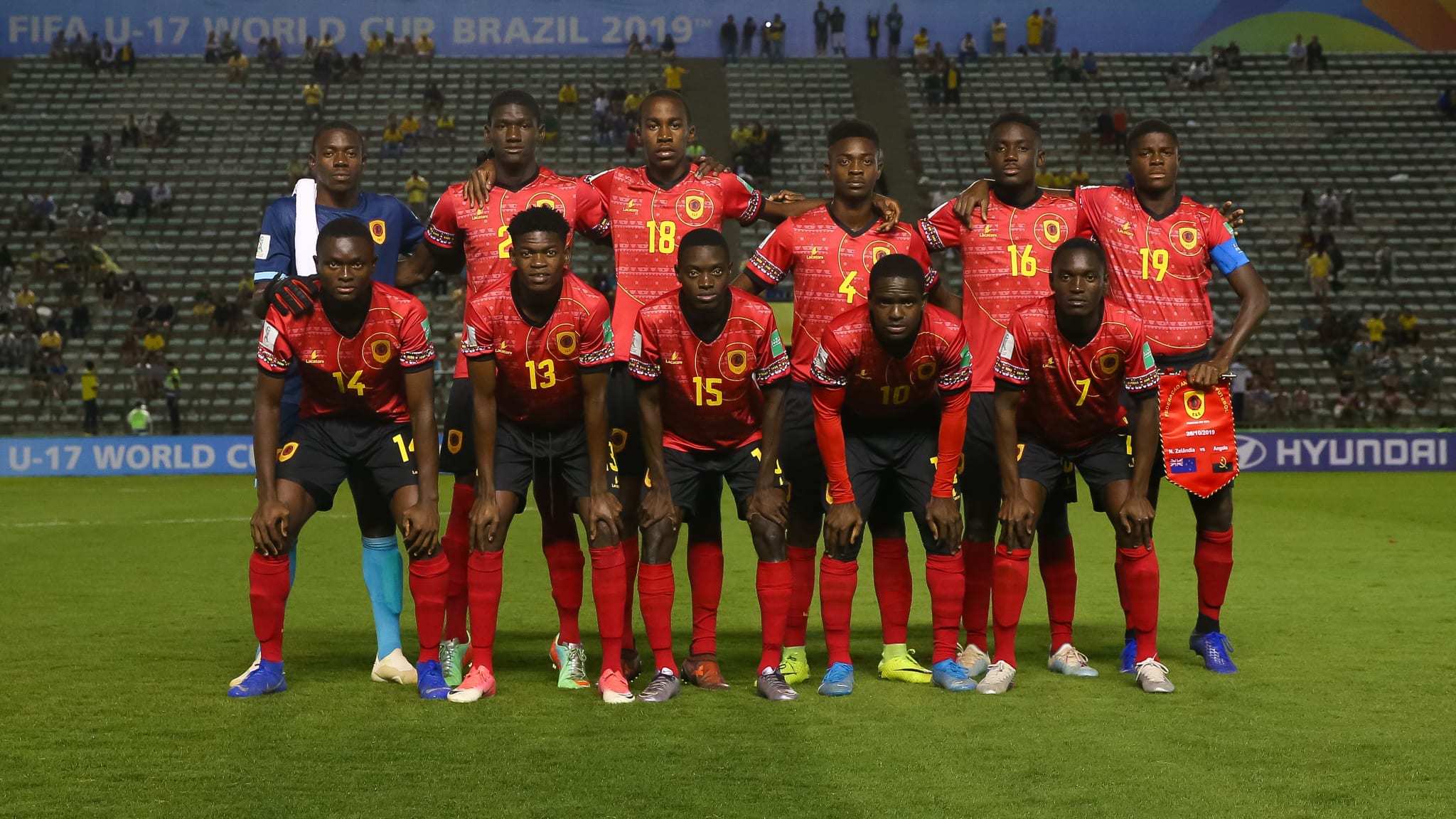 Angola termina Mundial no Top-26