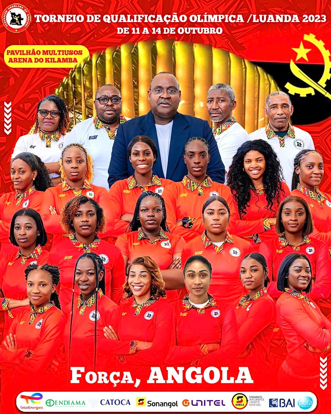 OLIMPÍADAS DE XADREZ: Angola com - Mambos de Angola